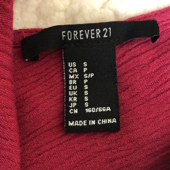 Forever 21 Romper with Boho Floral Embroidery Sz S - Picture 4 of 8